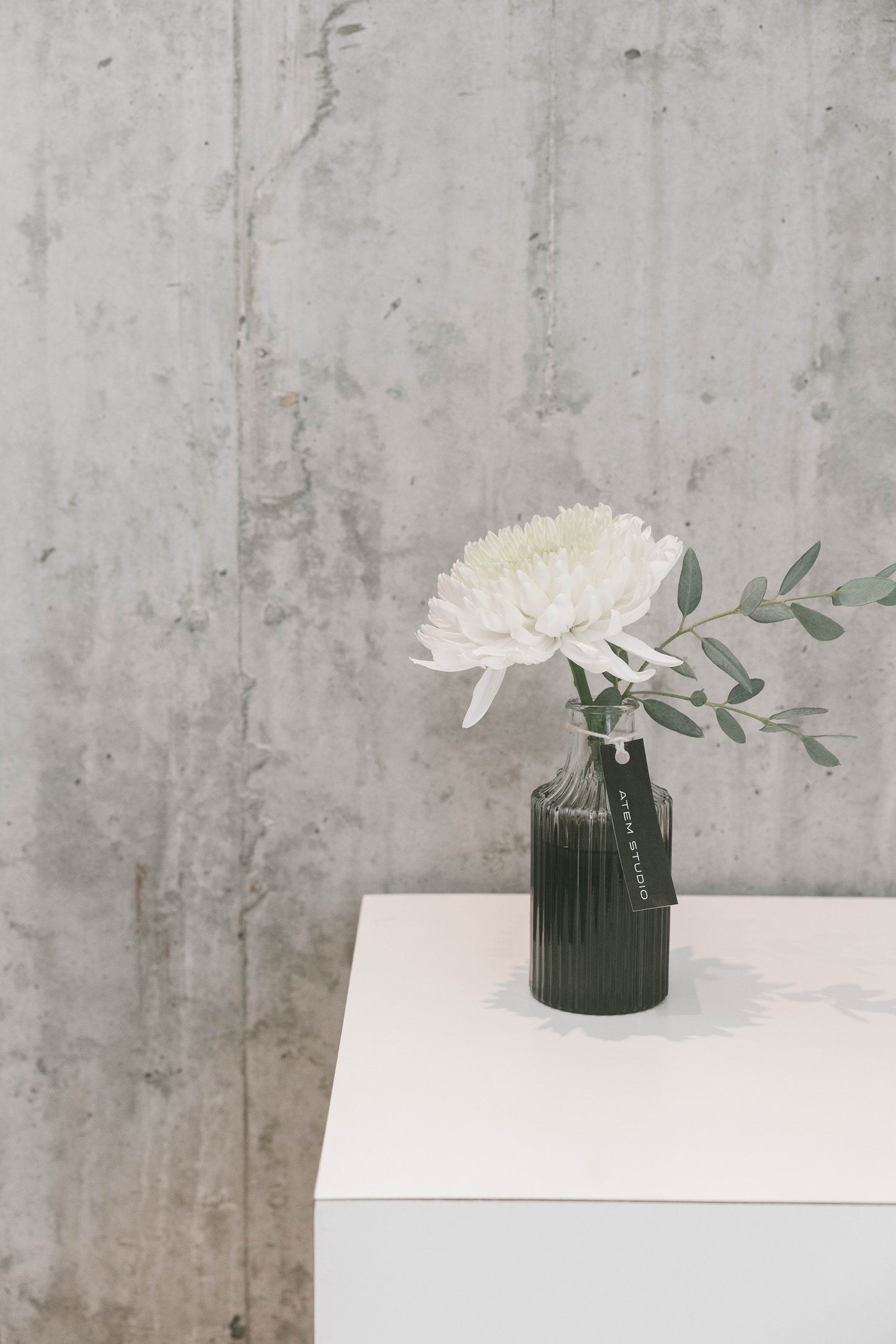 Soliflore vase - Obsidian